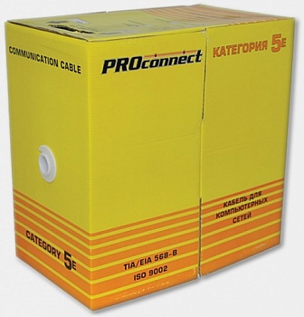  FTP 4PR 24AWG CAT5  OUTDOOR PROCONNECT  19454