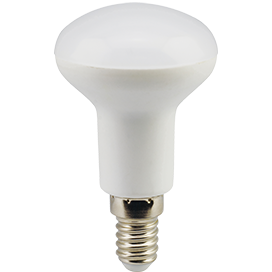 Лампа светодиод. Ecola R50 E14 220V 5,4W 4200 (85*50) пласт./алюм. 521023