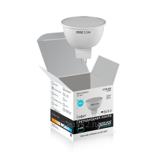  .Gauss MR16 GU5.3 3,5W 220V 4100   Elementary (EB13524)