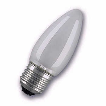 CLASSIC B FR 60W 230V E27 (свеча матов.) (лампа накал.)