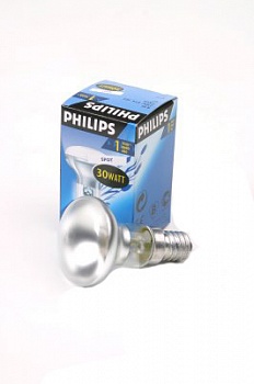 Лампа зерк. Philips R39 E14 30W 