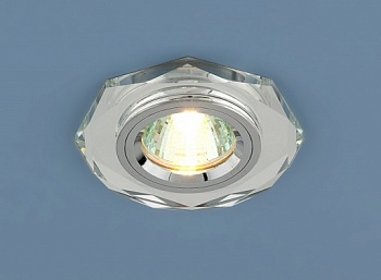 Светильник встр. Elektrostandard 8020 SL MR-16 G5,3 зеркальный/серебро